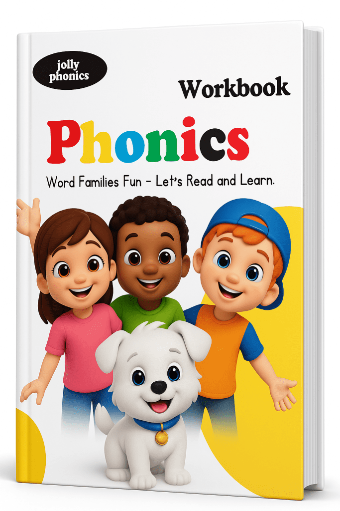 phonics workbook Word Families Fun