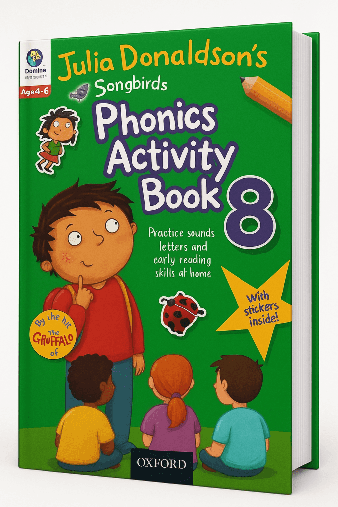 Julia Donaldson Phonics Activity book 8